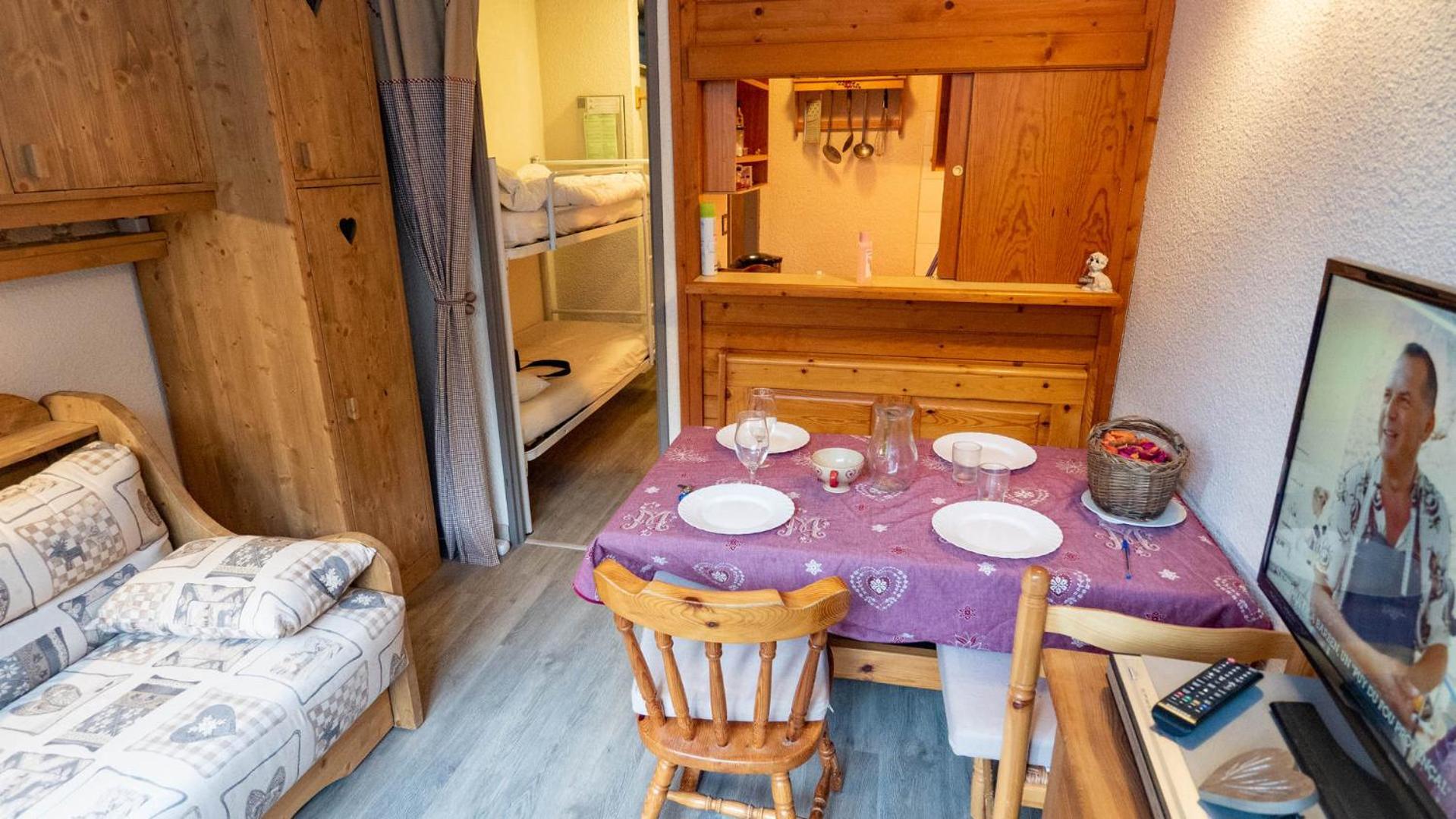 Magnifique Studio Au Pied Du Telecabine D'Arrondaz Et Des Pistes De Ski Modane Exterior foto